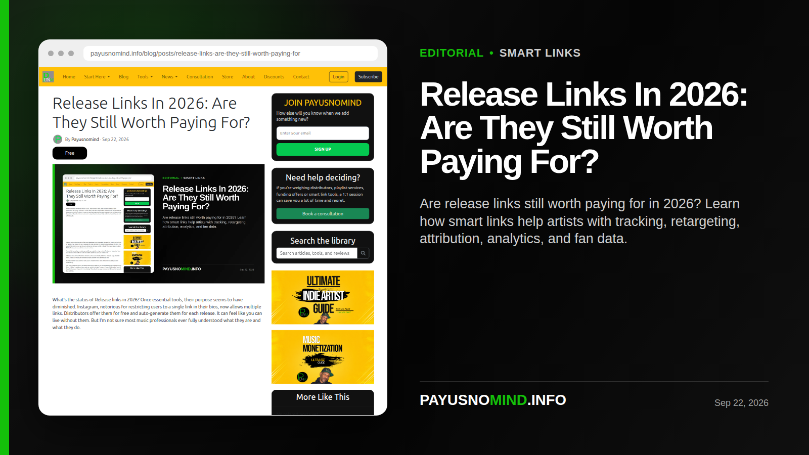 Release Links In 2026: Are They Still Worth Paying For?
