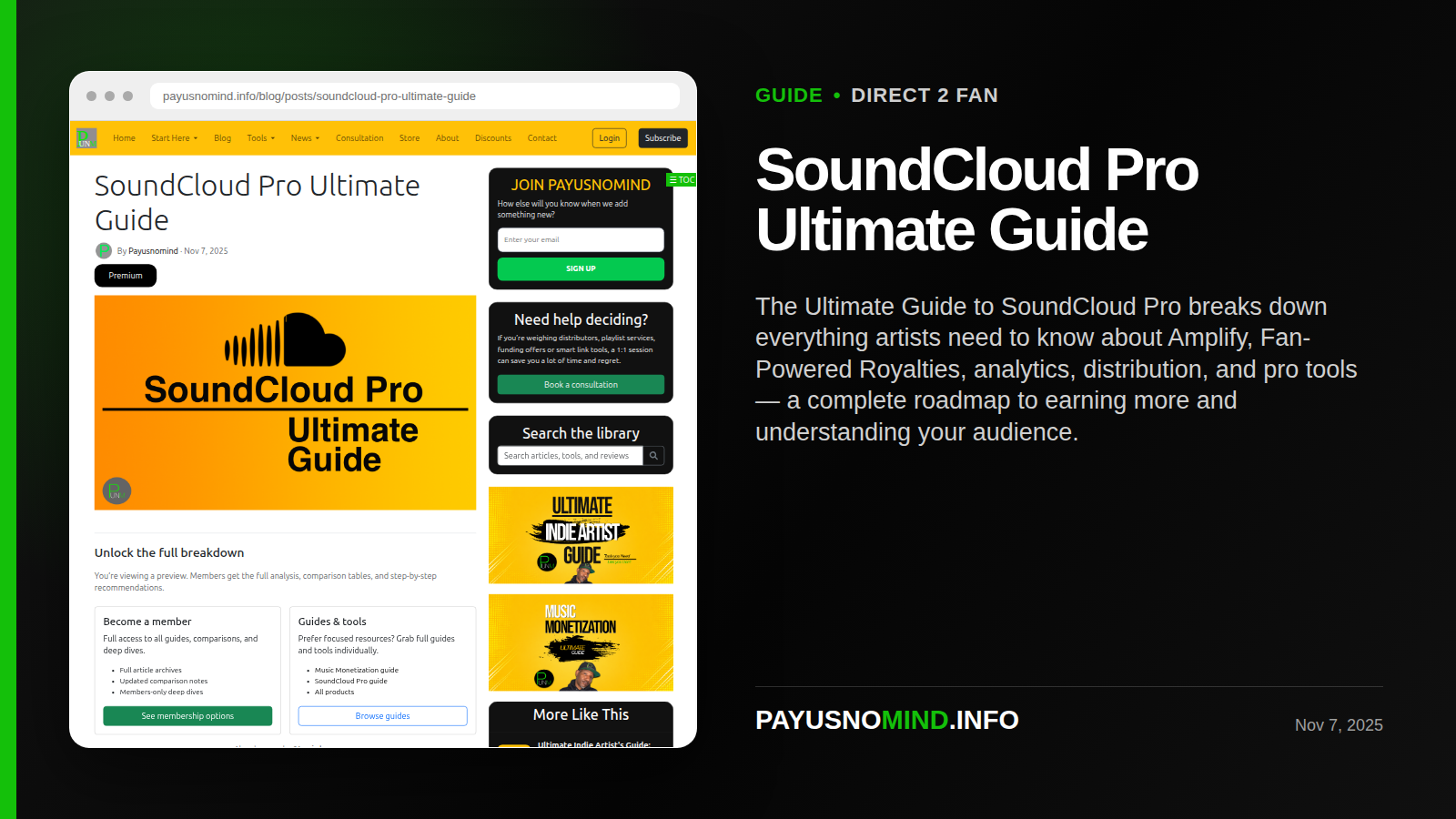 SoundCloud Pro Ultimate Guide