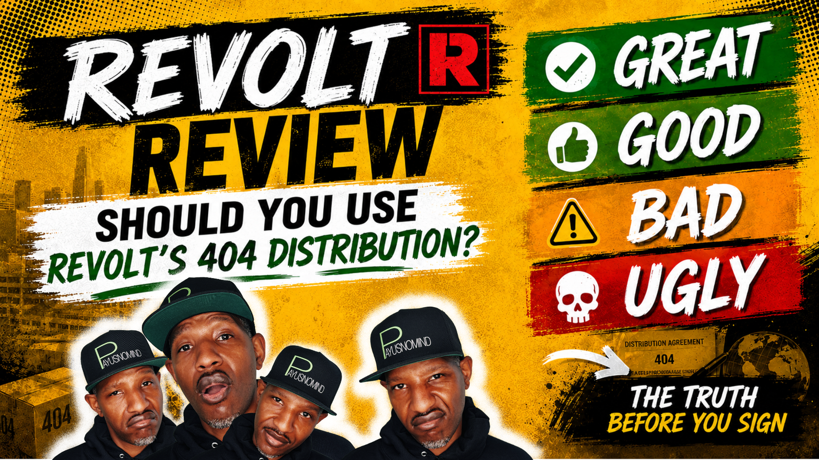 Revolt's 404 Distribution Review: What's Great, Good, Bad, & Ugly